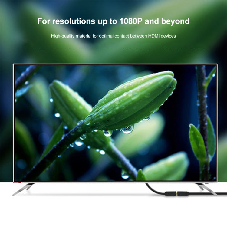 Cáp chuyển đổi đầu nối Micro HDMI cái sang đực mạ vàng dài 30cm 1080P