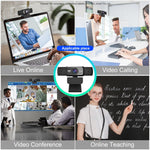Webcam video HD 1080P điều chỉnh HXSJ S5 có micro cho PC