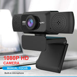 Webcam video HD 1080P điều chỉnh HXSJ S5 có micro cho PC
