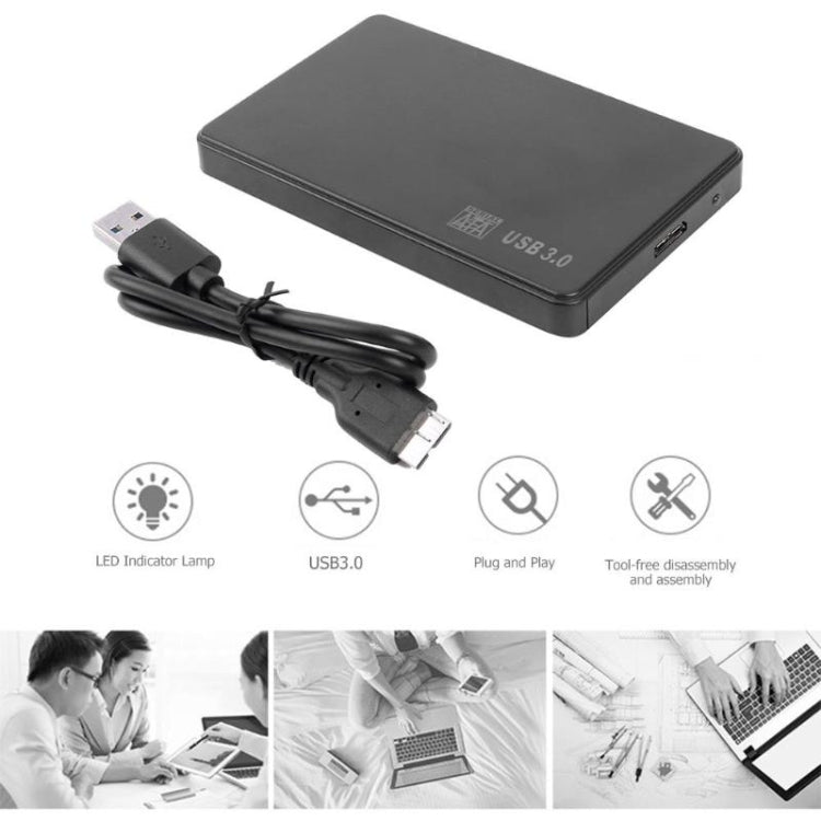 Hộp đựng ổ cứng ngoài USB 3.0 2.5 inch, YPH003