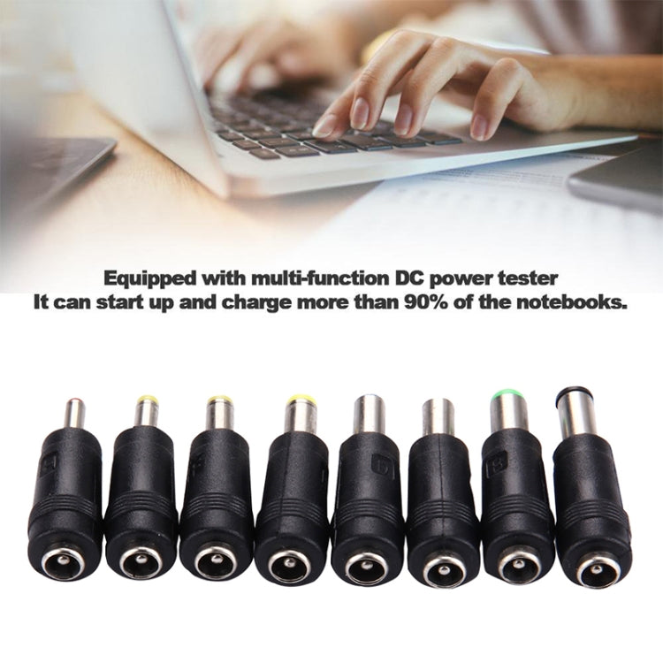 Bộ chuyển đổi nguồn 8 trong 1 5.5x2.1mm cái sang nhiều đầu đực cho laptop HP / Sony / Acer / ASUS / DELL