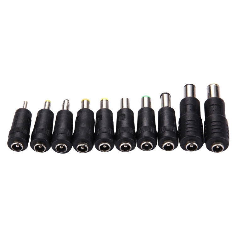 Bộ chuyển đổi nguồn 10 trong 1 5.5x2.1mm cái sang nhiều đầu đực cho laptop IBM / HP / Sony / Toshiba / Lenovo / ASUS / Samsung / DELL