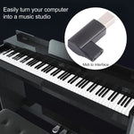 Bộ chuyển đổi đầu cái USB-C / Type C sang đầu đực USB 2.0 B MIDI cho nhạc cụ điện tử / máy in / máy quét / đàn piano