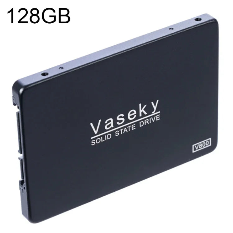 Ổ cứng thể rắn Vaseky V800 128GB 2.5 inch SATA3 6GB/s siêu mỏng 7mm SSD cho máy tính để bàn, laptop, 128GB