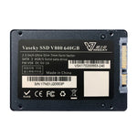 Ổ cứng thể rắn Vaseky V800 512GB 2.5 inch SATA3 6GB/s siêu mỏng 7mm SSD cho máy tính để bàn, laptop, 512GB