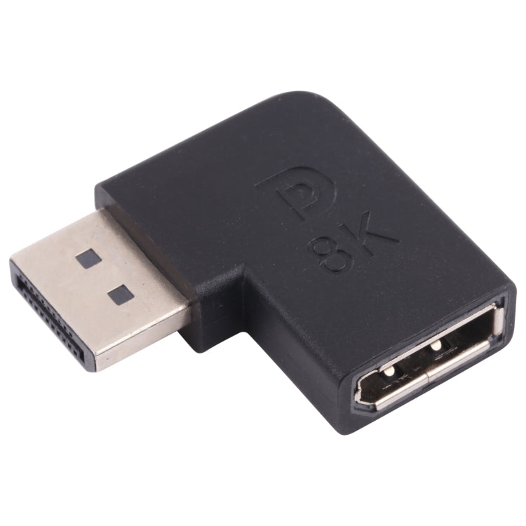 Bộ chuyển đổi góc DisplayPort đực sang DisplayPort cái 8K, DP đực sang DP cái góc