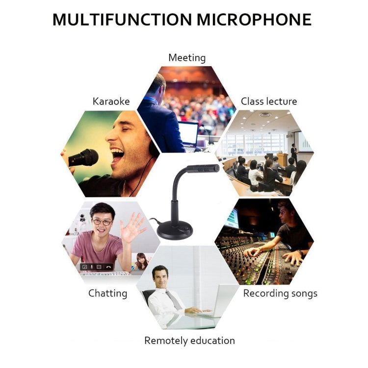 Microphone máy tính không cần USB M-309, USB