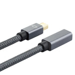 Cáp Mini DP đực sang DisplayPort cái OD6.5mm, DP đực sang cái