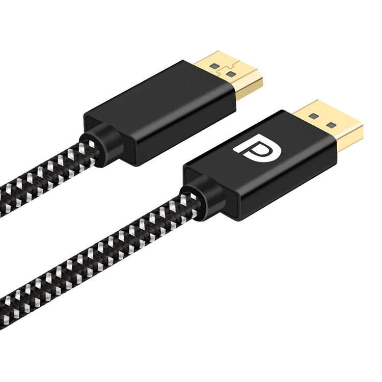Cáp DisplayPort đực sang đực OD6.5mm, Chiều dài: 2m, DP đực sang đực