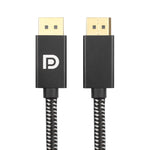 Cáp DisplayPort đực sang đực OD6.5mm, Chiều dài: 2m, DP đực sang đực