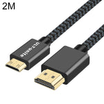 Cáp HDMI 2.0 đực mạ vàng ULT-unite đầu HDMI đực sang Mini HDMI đực, Chiều dài cáp: 2m