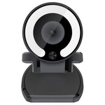 Camera làm đẹp máy tính Landshine góc rộng 90 độ 2K USB tự động lấy nét có đèn vòng