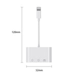Đầu đọc thẻ OTG 3 trong 1 8 Pin tốc độ cao D-168, D-168