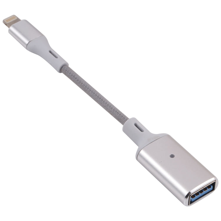 Bộ chuyển đổi OTG 8 Pin đực sang USB cái cho camera, tương thích với IOS 13 trở lên