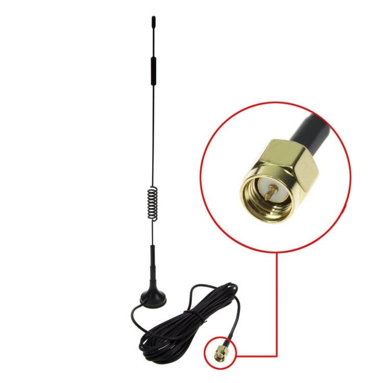 Ăng-ten SMA đực 7dBi tăng cường thu sóng 4G LTE CPRS GSM 2.4G WCDMA 3G, bộ chuyển đổi mạng ăng-ten 7dBi SMA 4G