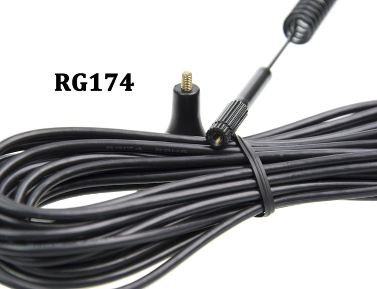 Ăng-ten SMA đực 7dBi tăng cường thu sóng 4G LTE CPRS GSM 2.4G WCDMA 3G, bộ chuyển đổi mạng ăng-ten 7dBi SMA 4G