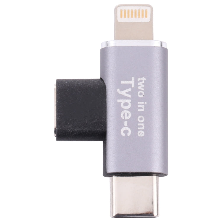 Bộ chuyển đổi USB-C / Type-C cái sang 8 Pin đực + bộ chuyển đổi USB-C / Type-C đực, Type-C cái sang 8 Pin + Type-C đực