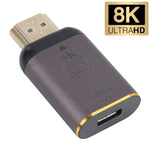 Bộ chuyển đổi USB-C / Type-C cái sang HDMI đực 8K 60Hz, Type-C cái sang HDMI đực