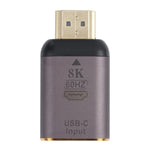 Bộ chuyển đổi USB-C / Type-C cái sang HDMI đực 8K 60Hz, Type-C cái sang HDMI đực