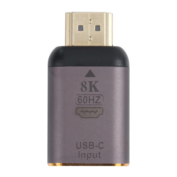 Bộ chuyển đổi USB-C / Type-C cái sang HDMI đực 8K 60Hz, Type-C cái sang HDMI đực