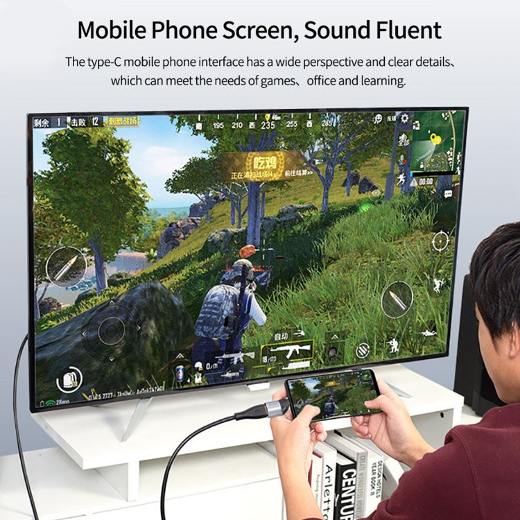 Bộ chuyển đổi HDMI cái sang USB-C / Type-C đực 8K 60Hz, HDMI cái sang Type-C đực
