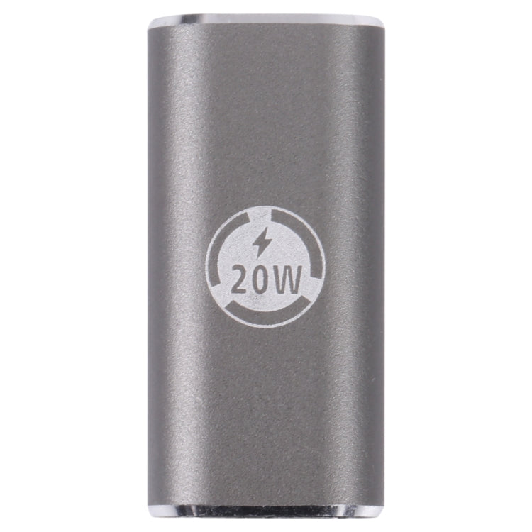 Bộ chuyển đổi sạc 20W 8 Pin đực sang USB-C / Type-C cái góc vuông, góc vuông