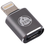 Bộ chuyển đổi sạc 20W 8 Pin đực sang USB-C / Type-C cái thẳng, thẳng
