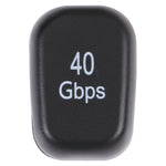 Bộ chuyển đổi USB-C / Type-C 4.0 đực sang cái 40Gbps, Type-C 4.0 M sang F khuỷu đôi