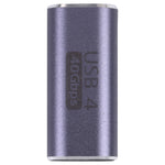 Bộ chuyển đổi hợp kim USB-C / Type-C 4.0 cái sang cái tốc độ 40Gbps, Type-C 4.0 cái sang cái