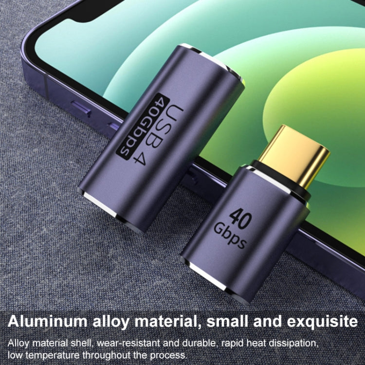 Bộ chuyển đổi hợp kim USB-C / Type-C 4.0 cái sang cái tốc độ 40Gbps, Type-C 4.0 cái sang cái