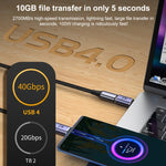 Bộ chuyển đổi USB-C / Type-C đực sang cái 40Gbps, Type-C 4.0 M sang F