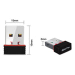 Bộ chuyển đổi WiFi USB 2.0 RTL8188 150Mbps 2.4GHz, card mạng ngoài