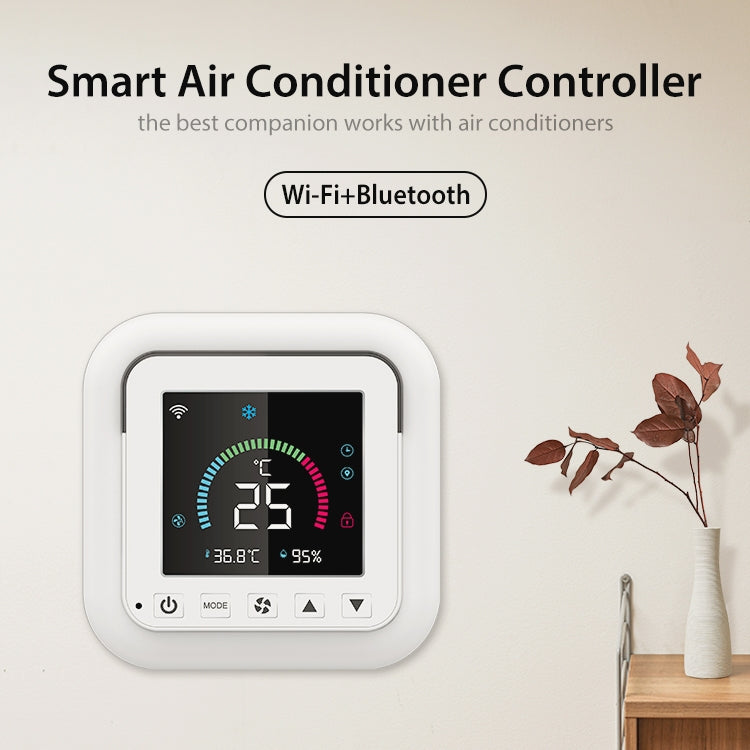 Bộ điều khiển điều hòa không khí thông minh màn hình màu hồng ngoại WiFi NEO NAS-RT01W