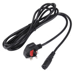 Cáp nguồn BS-1363/A LP-60L đầu cắm UK sang C13 có cầu chì cho PC & máy in & máy quét, chiều dài 3m