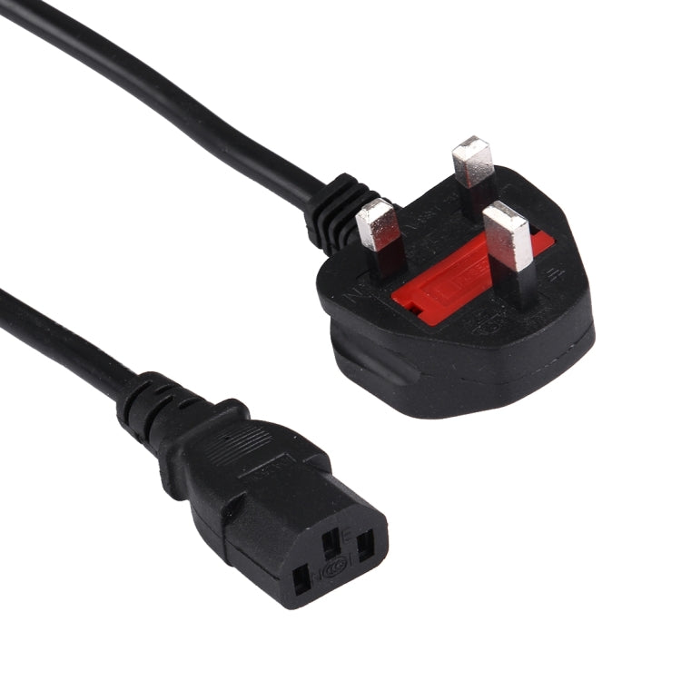 Cáp nguồn BS-1363/A LP-60L đầu cắm UK sang C13 có cầu chì cho PC & máy in & máy quét, chiều dài 3m