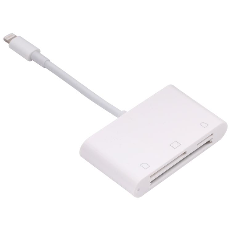 Đầu đọc thẻ 3 trong 1 NK-1011 CF / TF / SD cho thiết bị 8 Pin, NK-1011