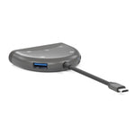 Bộ chuyển đổi 5 trong 1 NK-3039 USB-C / Type-C đực sang khe thẻ TF / SD + 3 USB cái, NK-3039