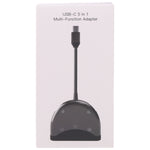 Bộ chuyển đổi 5 trong 1 NK-3039 USB-C / Type-C đực sang khe thẻ TF / SD + 3 USB cái, NK-3039