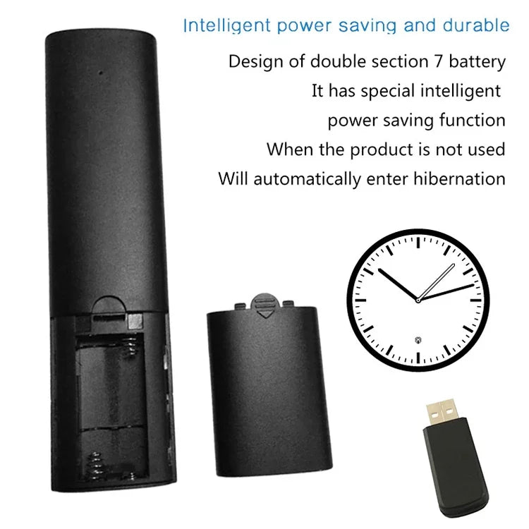 Điều khiển từ xa chuột bay không dây USB 2.4G phiên bản nước ngoài Q5 có con quay hồi chuyển + giọng nói, Hỗ trợ Set-Top Box / Máy tính, Con quay hồi chuyển + Giọng nói