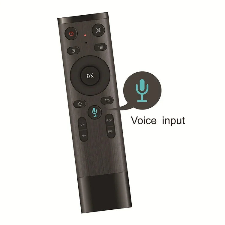 Điều khiển từ xa chuột bay không dây USB 2.4G phiên bản nước ngoài Q5 có giọng nói, Hỗ trợ Set-Top Box / Máy tính, Giọng nói