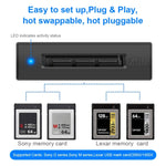 Đầu đọc thẻ Rocketek CR311 USB3.0 sang XQD, USB3.0