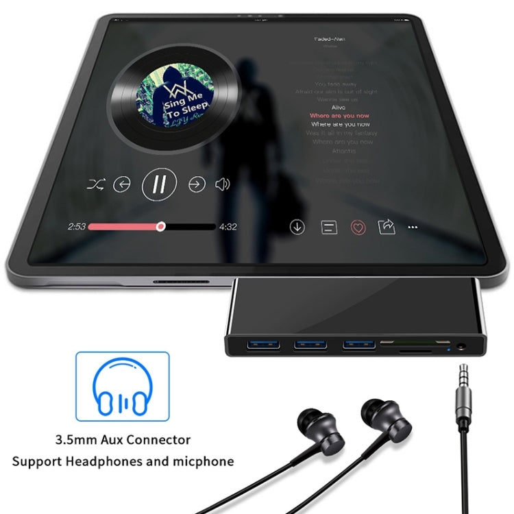 Rocketek SGO772 Bộ chuyển đổi HUB Type-C sang USB3.0 / HDMI cho Surface Pro GO, SGO772