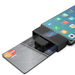 Rocketek CR318-C Đầu đọc thẻ thông minh Type-C Smart Card / SIM / ID / CAC, Type-C