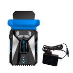 Quạt làm mát laptop di động Ice Troll 5 COOLCOLD, điều chỉnh tốc độ, hiệu suất cao, bộ điều khiển quạt làm mát notebook, AC 220V, AC 220V (Đen)