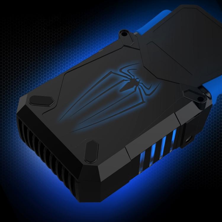 Quạt làm mát laptop di động Ice Troll 5 COOLCOLD, điều chỉnh tốc độ, hiệu suất cao, bộ điều khiển quạt làm mát notebook, AC 220V, AC 220V (Đen)