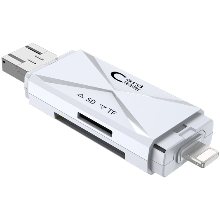 Đầu đọc thẻ đa năng ADS-208 8 chân + USB + Micro USB