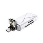 Đầu đọc thẻ đa năng ADS-208 8 chân + USB + Micro USB