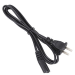 Dây nguồn AC kiểu 2 chấu chất lượng cao cho laptop Mỹ, chiều dài: 3m, phích cắm kiểu 2 chấu Mỹ, chiều dài: 3m