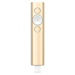 Logitech Spotlight Điều khiển từ xa trình chiếu PPT không dây USB 2.4Ghz Bút lật trang, Spotlight (Xám), Spotlight (Vàng)