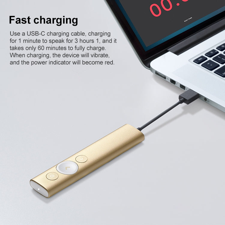 Logitech Spotlight Điều khiển từ xa trình chiếu PPT không dây USB 2.4Ghz Bút lật trang, Spotlight (Xám), Spotlight (Vàng)